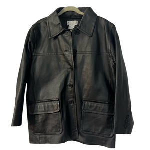 Real‎ Comfort Leather Coat with front pockets. men’s